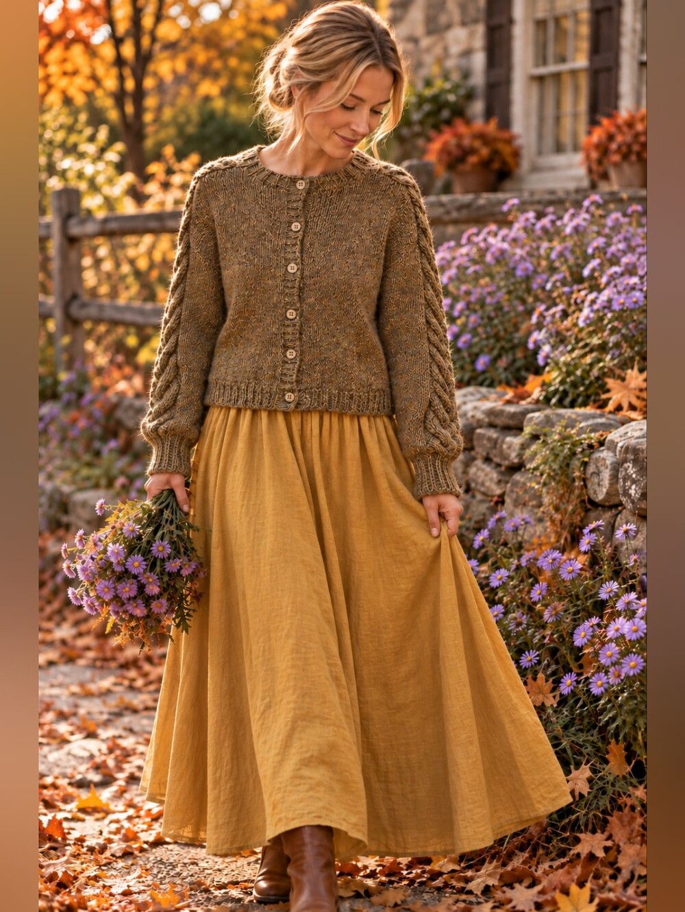 Vintage Handknit Wool Sweater